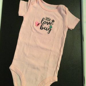 *10/$10* Carter's 9 mo. onesie